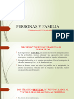 Personas y Familia en Roma