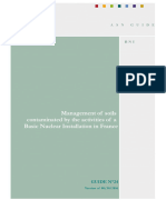 Guide 24 - Management of Soils Contaminated by The Activities of A Basic Nuclear Installations in France