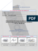 Procedimiento para Desmontaje Del Elevador Innova SC200