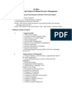Final Project Report Format SY HRM
