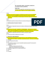 Puntos Pendientes para Evaluación Anexo C Siho