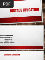 Distace Education