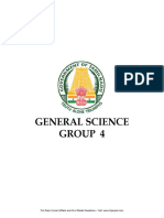 TNPSC Group 4 Govt Notes - General Science - English