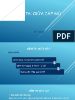 VIÊM TAI GIỮA CẤP MỦ