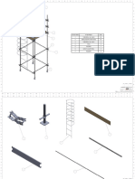 Folha de Desenho - Montagem Andaime