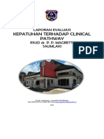 Laporan Evaluasi Kepatuhan Terhadap Clinical Pathway FIX