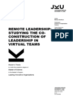 Remote Leadership
