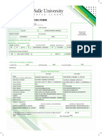 DLSU Application Form