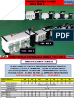 Conmutadoras Motorizadas NH40SZ - 100 A 1600 A - Icsa - Powerful