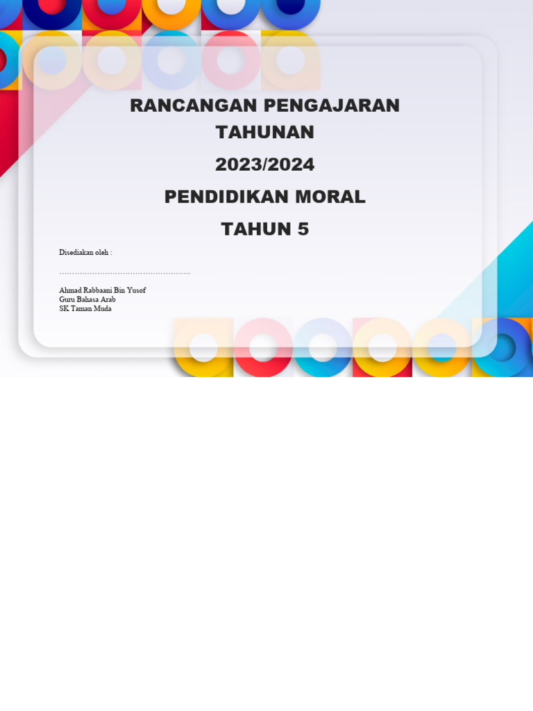 Cover RPT | PDF