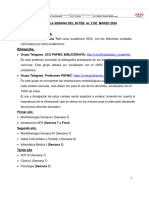 Tareas. Semana Del Día 26/02 Al 02/03