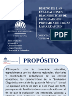 Familiarización Diagnóstica 6to Primaria Todas Las Áreas 2024