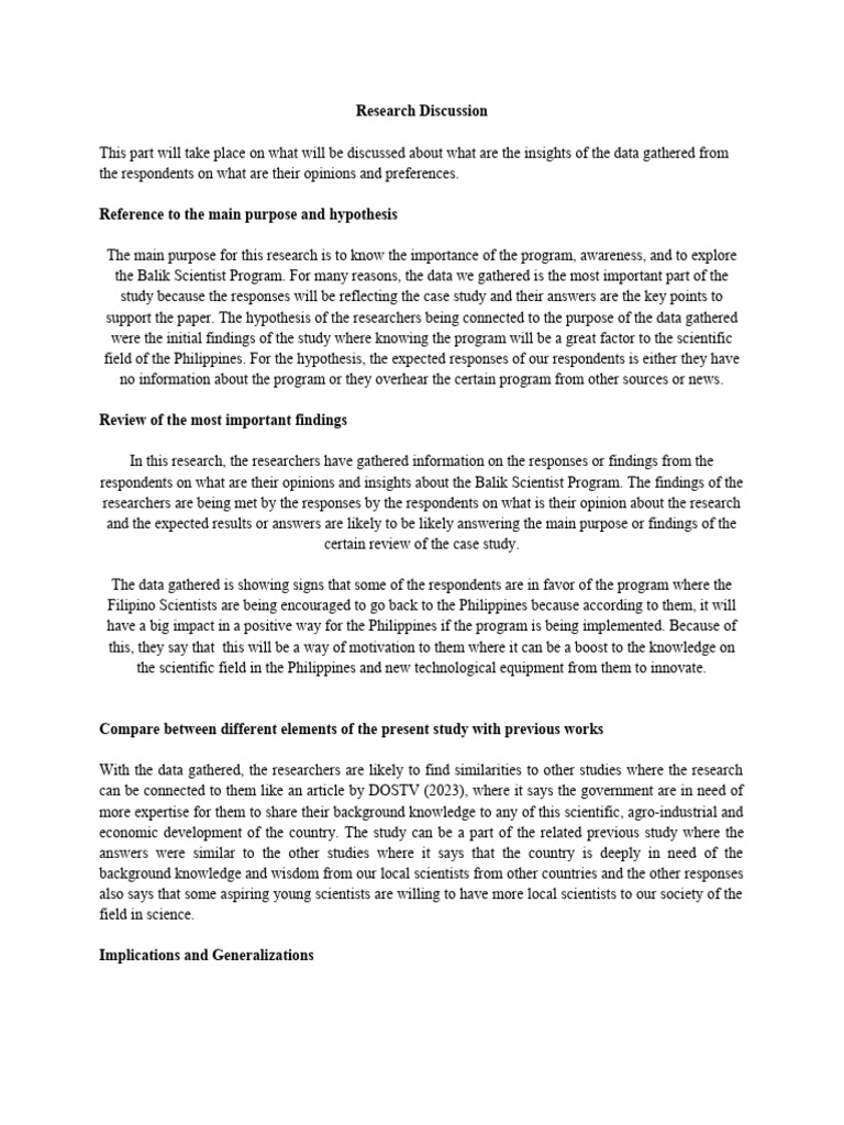 Research discussion pdf data intelligence