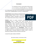 Modelo de Procuração - Representar Empresa