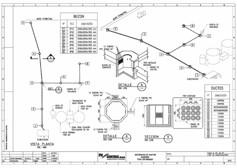 Recorrido Ductos Rev F Pdf