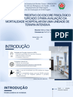 Unidade de Terapia Intensiva (UTI) Grande Quantidade de Recursos Humanos, Monitorização Avançada Cuidados Intensivos