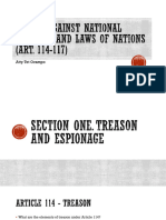 Week 2 Crimes Against National Security and Laws of Nations (AMTRO)