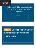 The Quiet Revolution in Quebec: 1960-1970 | PDF | Canada | Quebec