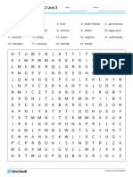 Speed Up Book 1 Amco Unit 3 Wordsearch