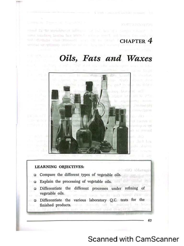 Oils, Fats. and Waxes PDF