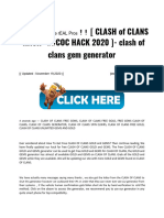 Clash of Clans Unlimited Gems Hack Writhmetice Real Pros