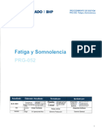 PRG-052 Fatiga y Somnolencia