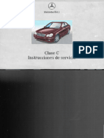 Manual Mercedes CLASE C 2001