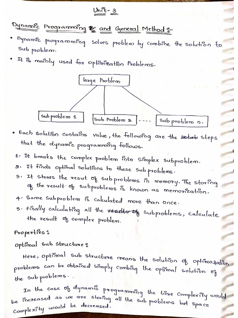 DAA Unit 3 | PDF