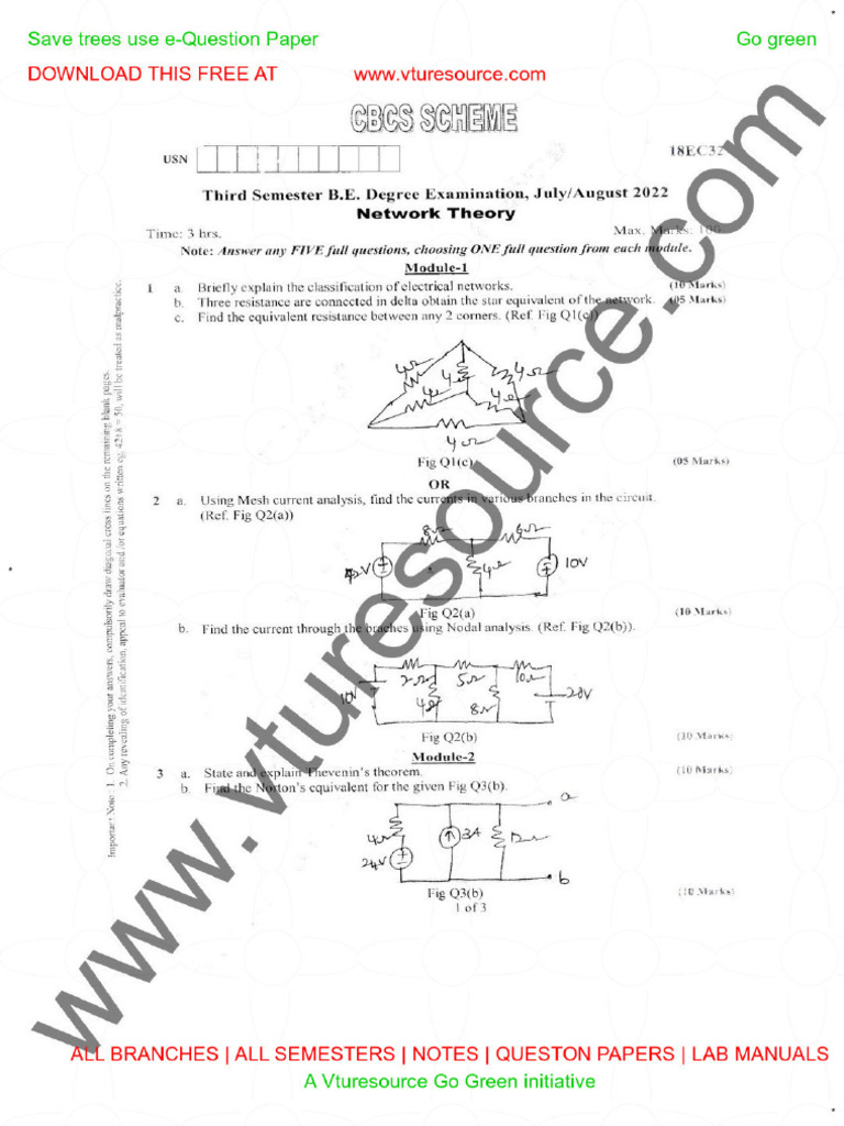 Network Analysis Pdf
