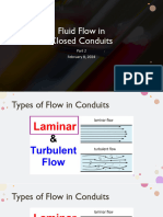 Fluid Flow in Closed Conduits - Part 2
