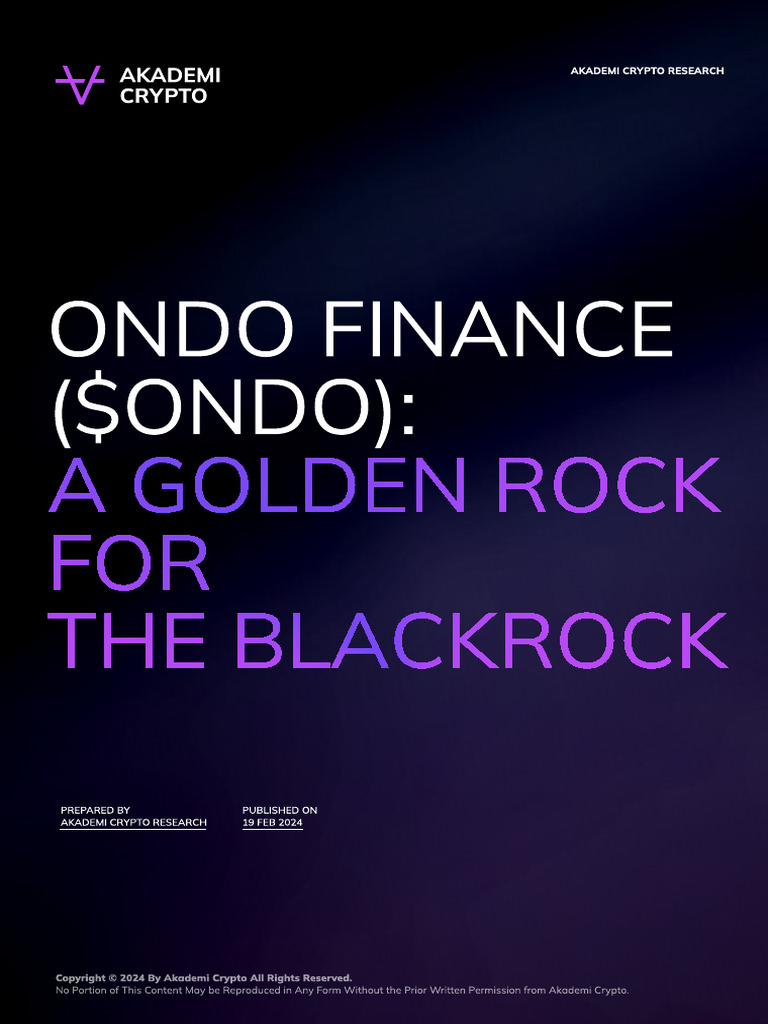 AC Research - OnDO Finance | PDF