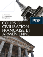 Cours de Civilisation Française Et Arménienne