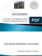 Sociedad Anonima. Acciones