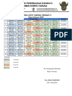 Jadwal Duty Taruna TK 2