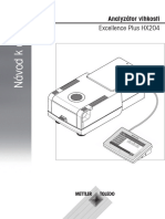 Analyzátor Vlhkosti Excellence Plus HX204