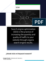 SEO Estrategia Keywords