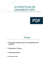 Buenas Practicas de Almacenamiento