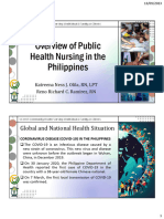 Overview of Public Health Nursing in the Philippines