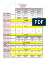 Annual Eam Date Sheet 2023-24