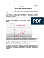 Angulo Triple Del Seno Coseno y Tangente