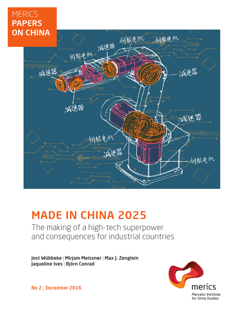 Made In China 2025 Download Free Pdf Economy Of China China