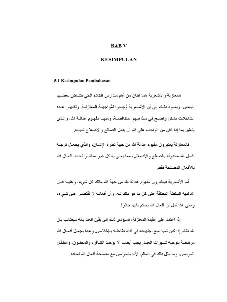 Bab V | PDF