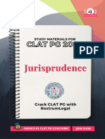 Jurisprudence Notes For CLAT PG 2024