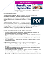 D3 A3 FICHA PS. La Batalla de Ayacucho
