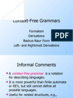 Context Free Languages(2)