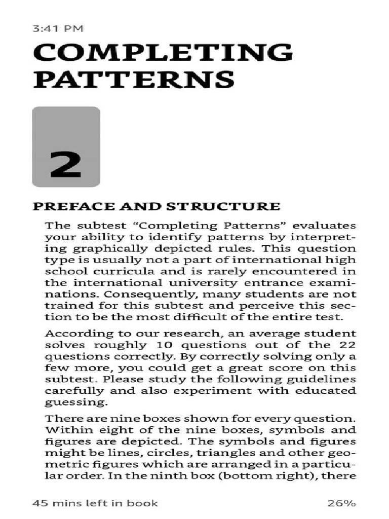 Pattern Questions | PDF