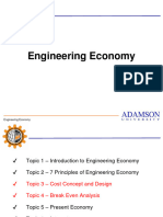 2-Cost Concept and Breakeven Analysis