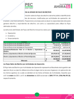 4) Notas Al Estado de Flujo de Efectivo