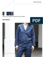 Devin Linen Pajamas Tutorial and Free Pattern