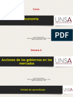 Semana 6.3. Acciones de Los Gobiernos en Los Mercados